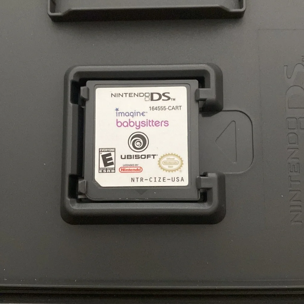 Nintendo DS imagine babysitters game